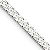 Chisel Stainless Steel Polished 3.90mm 22 inch Herringbone Chain